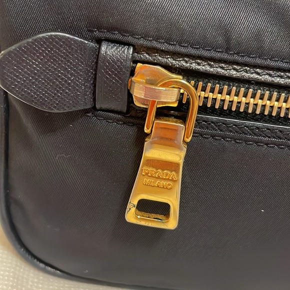 Prada Dark Navy Blue Nylon Camera Bag - Picture 3 of 16